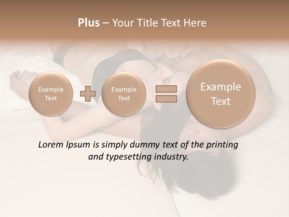 Married Pair Depression PowerPoint Template