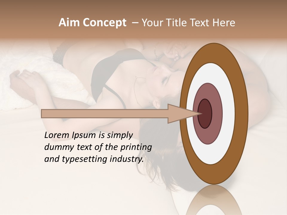 Married Pair Depression PowerPoint Template