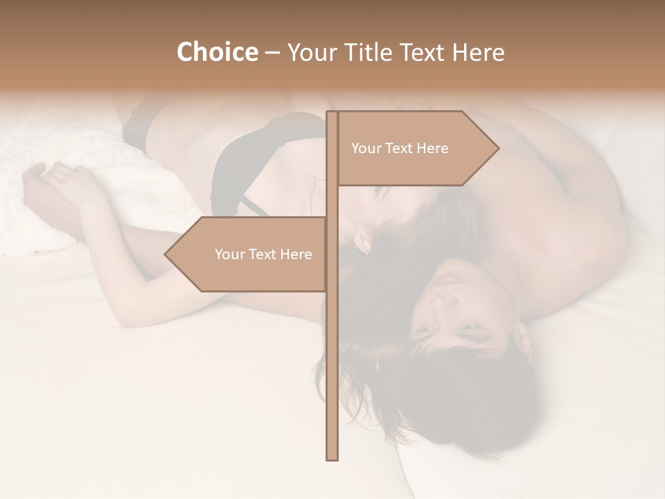 Married Pair Depression PowerPoint Template