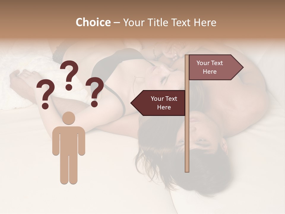 Married Pair Depression PowerPoint Template