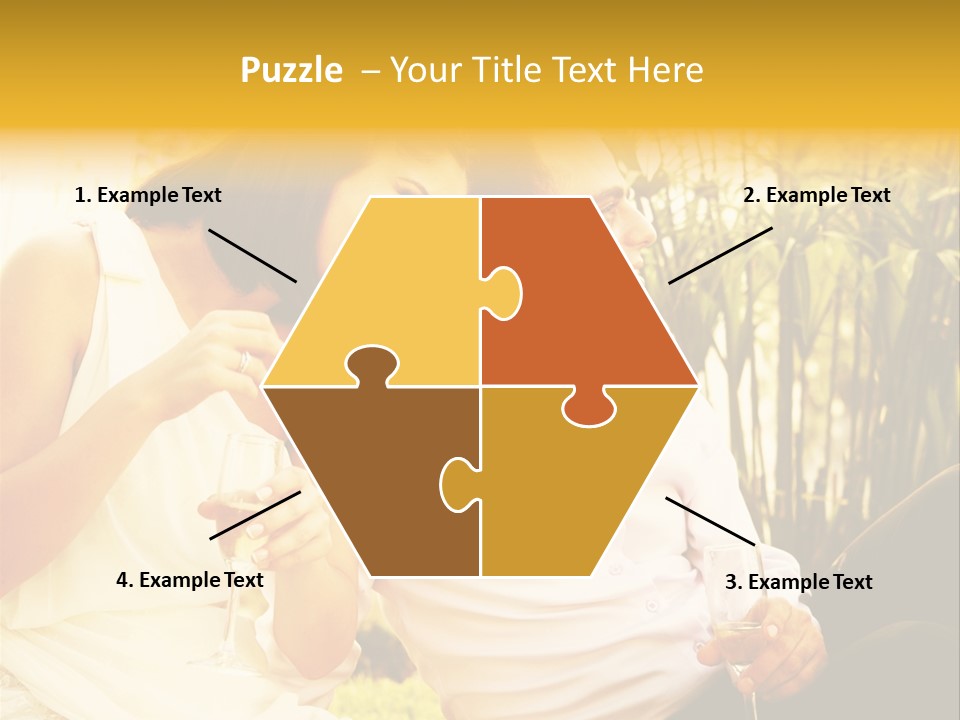 Bride Married Love PowerPoint Template