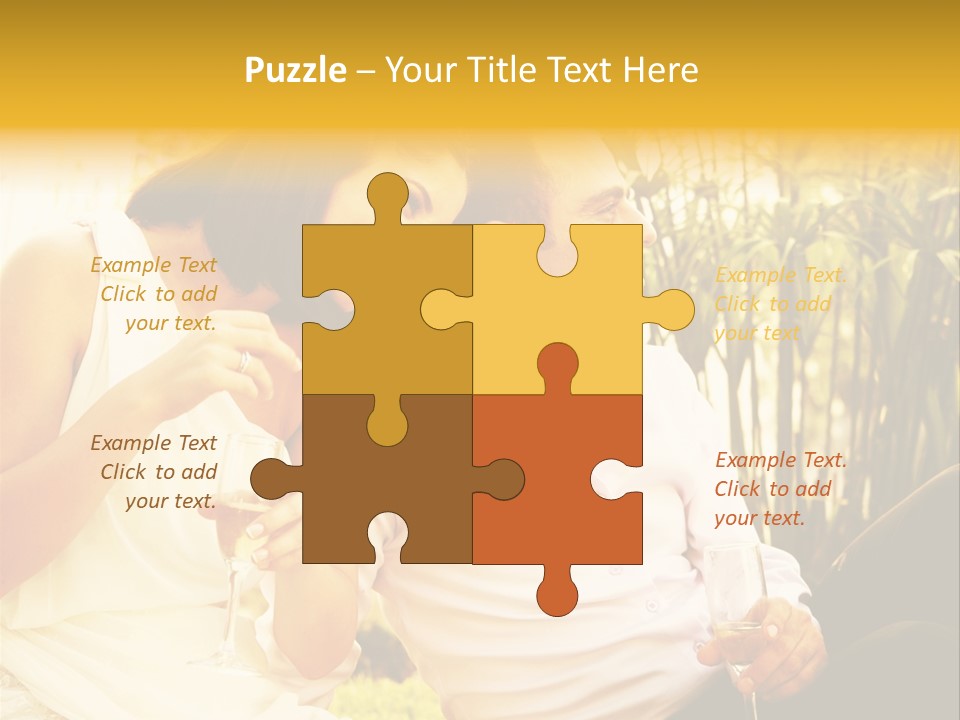 Bride Married Love PowerPoint Template