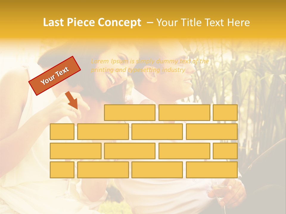 Bride Married Love PowerPoint Template