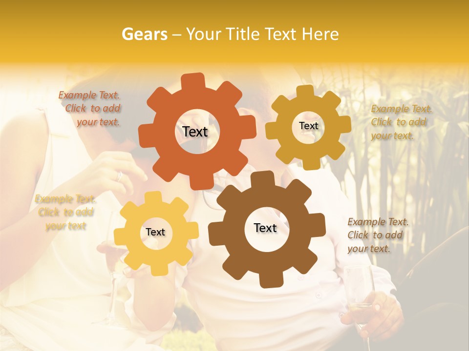 Bride Married Love PowerPoint Template