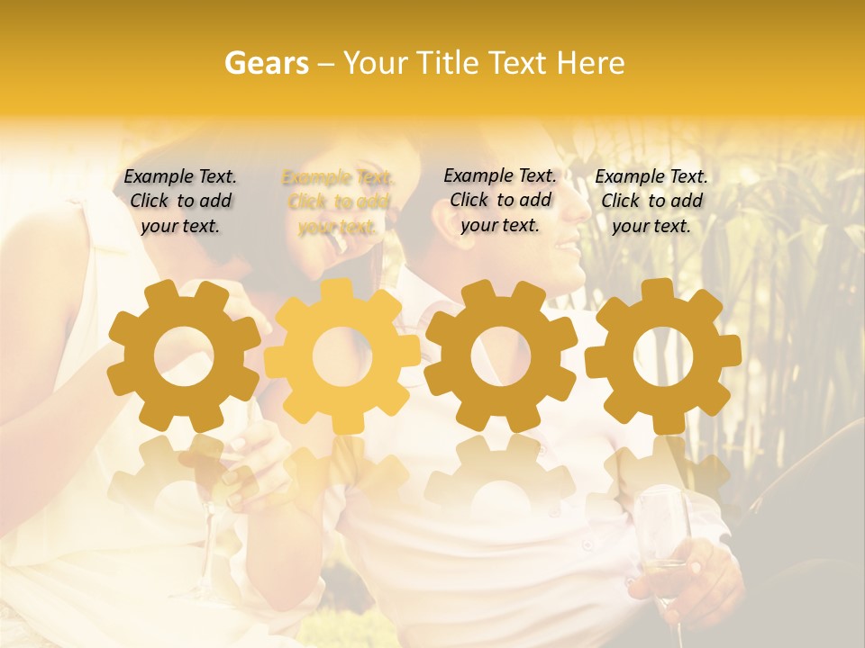 Bride Married Love PowerPoint Template