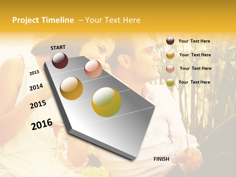 Bride Married Love PowerPoint Template