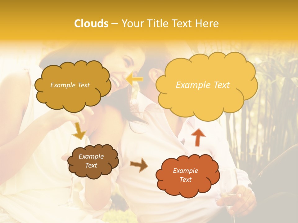 Bride Married Love PowerPoint Template