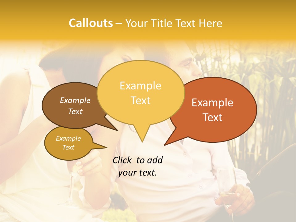 Bride Married Love PowerPoint Template