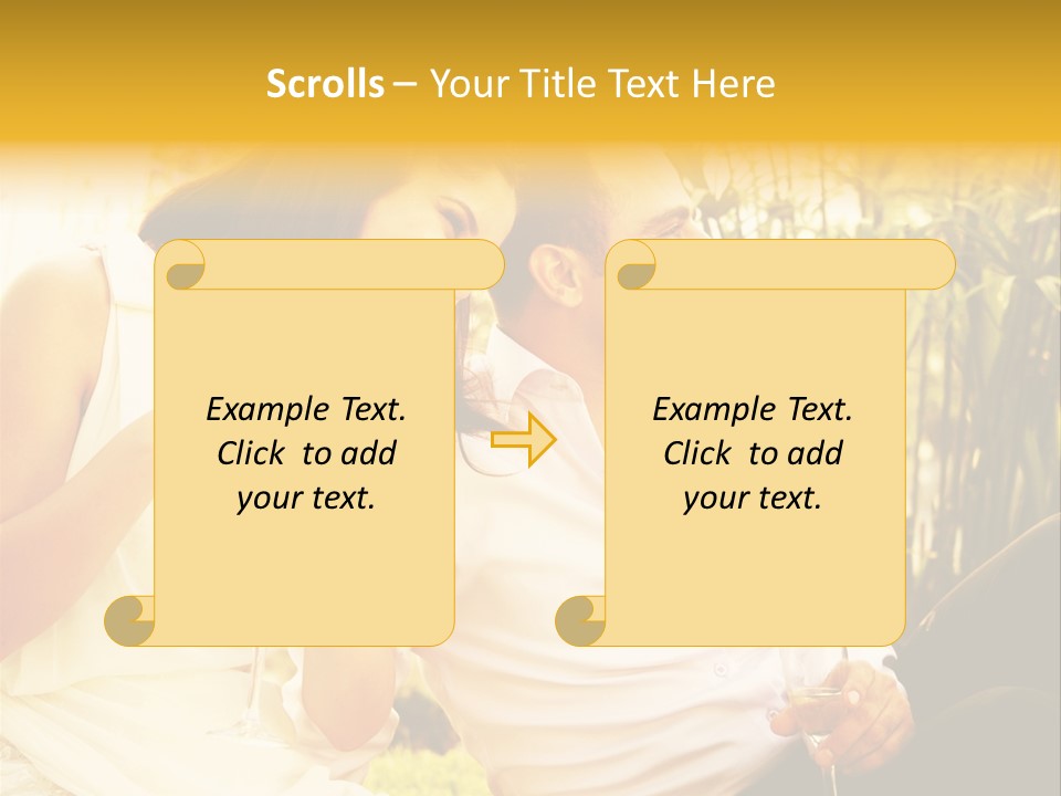 Bride Married Love PowerPoint Template