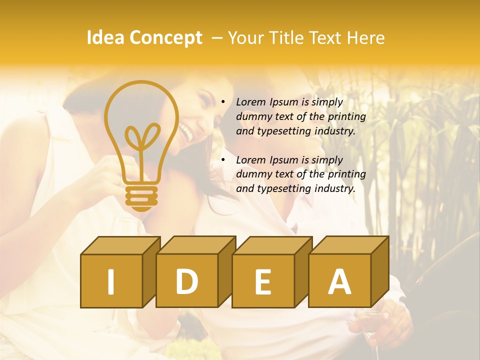 Bride Married Love PowerPoint Template