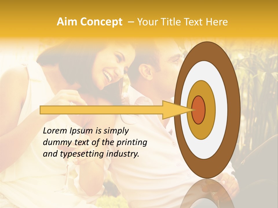 Bride Married Love PowerPoint Template