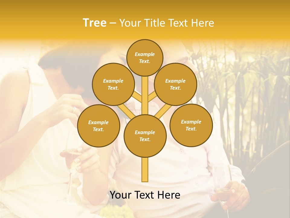 Bride Married Love PowerPoint Template