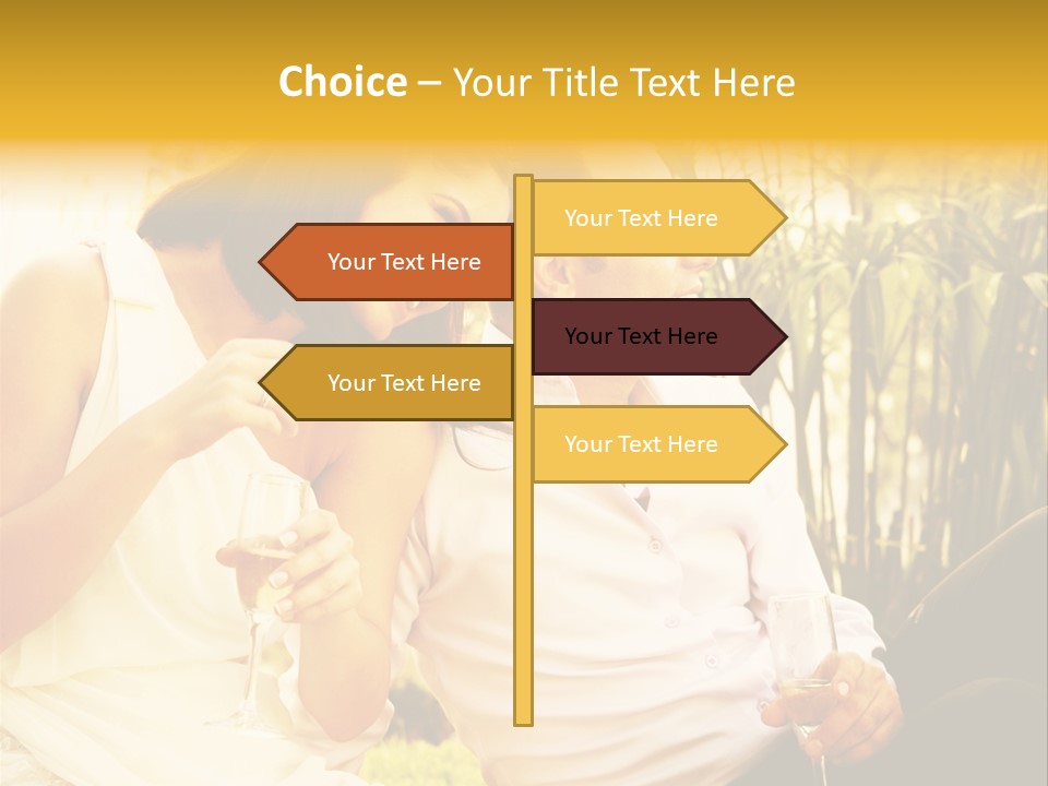 Bride Married Love PowerPoint Template