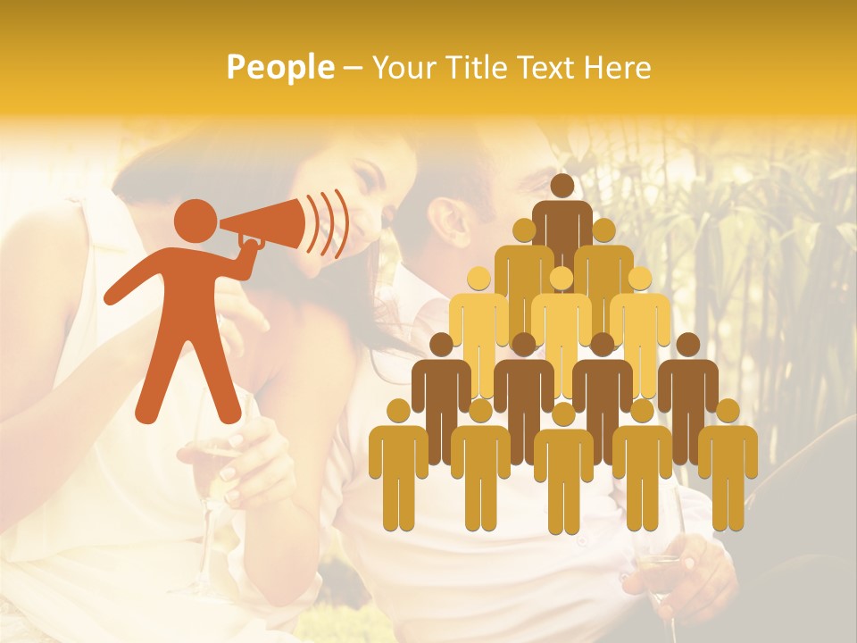 Bride Married Love PowerPoint Template