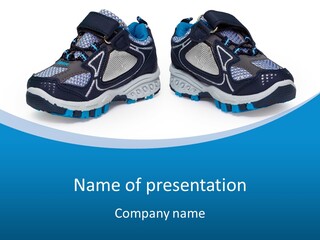 Modern Style Sneakers PowerPoint Template