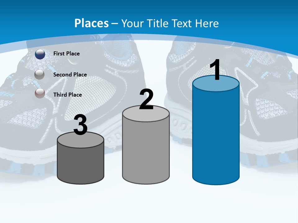 Modern Style Sneakers PowerPoint Template