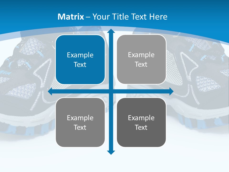 Modern Style Sneakers PowerPoint Template