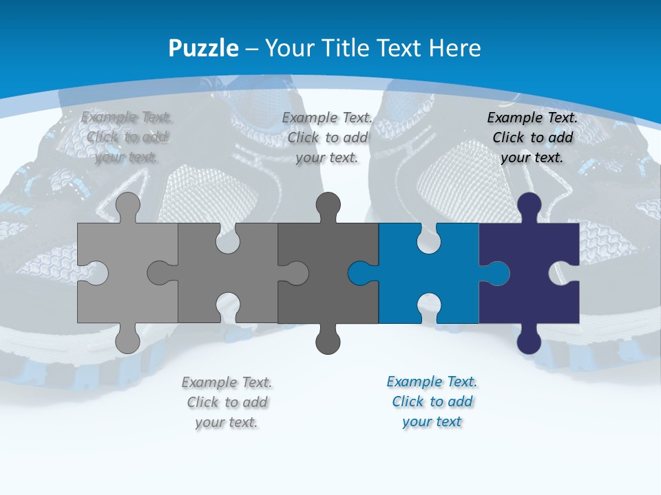 Modern Style Sneakers PowerPoint Template