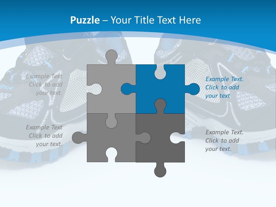 Modern Style Sneakers PowerPoint Template