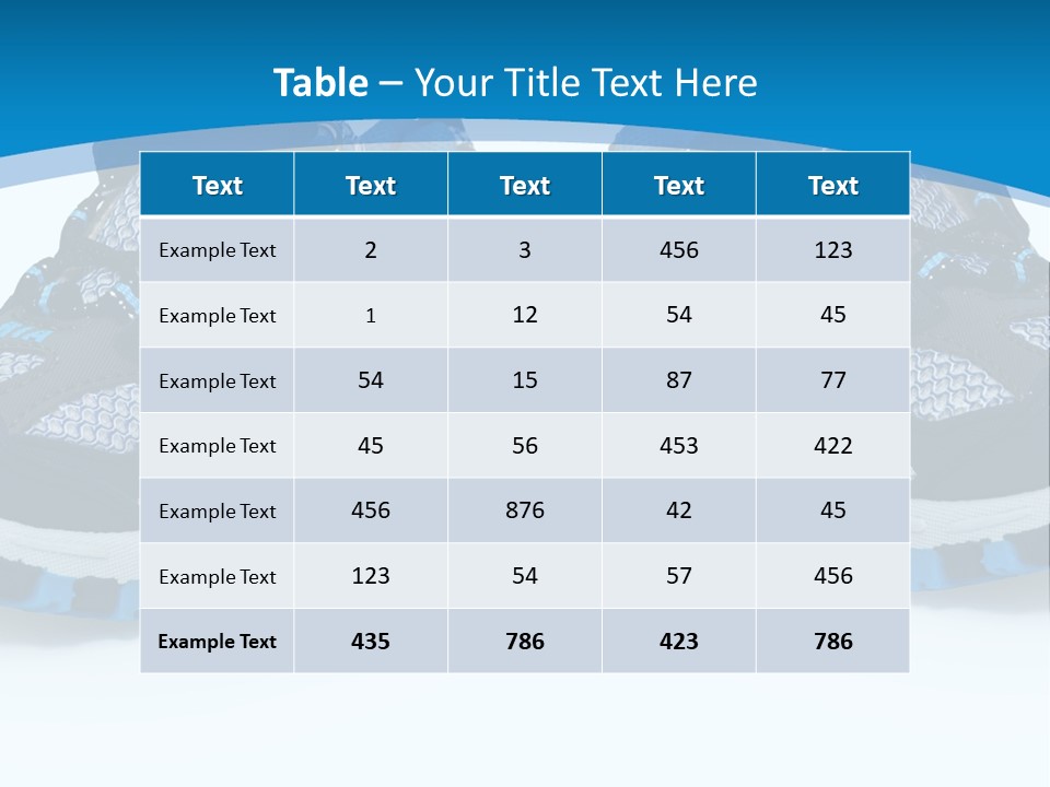 Modern Style Sneakers PowerPoint Template