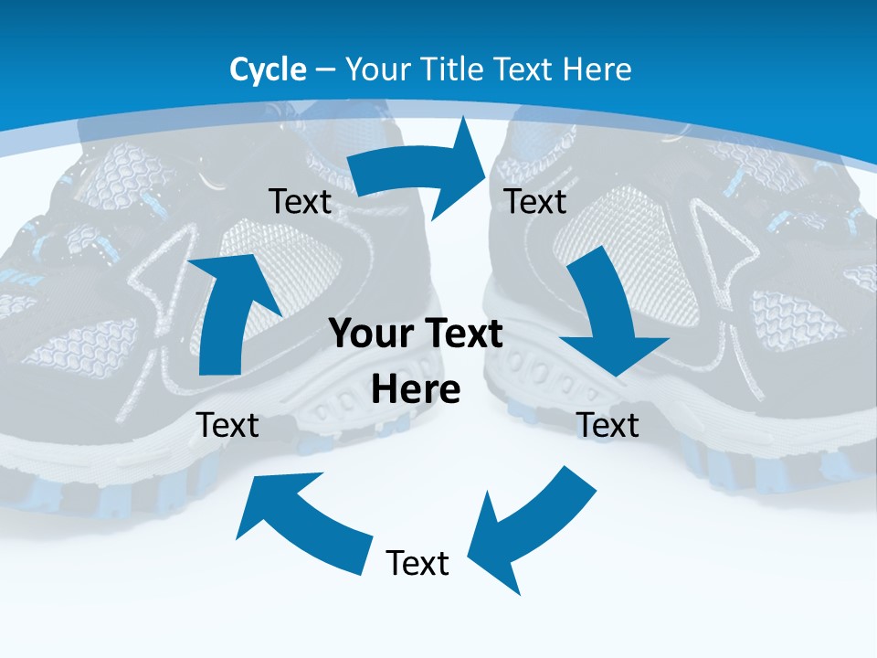 Modern Style Sneakers PowerPoint Template