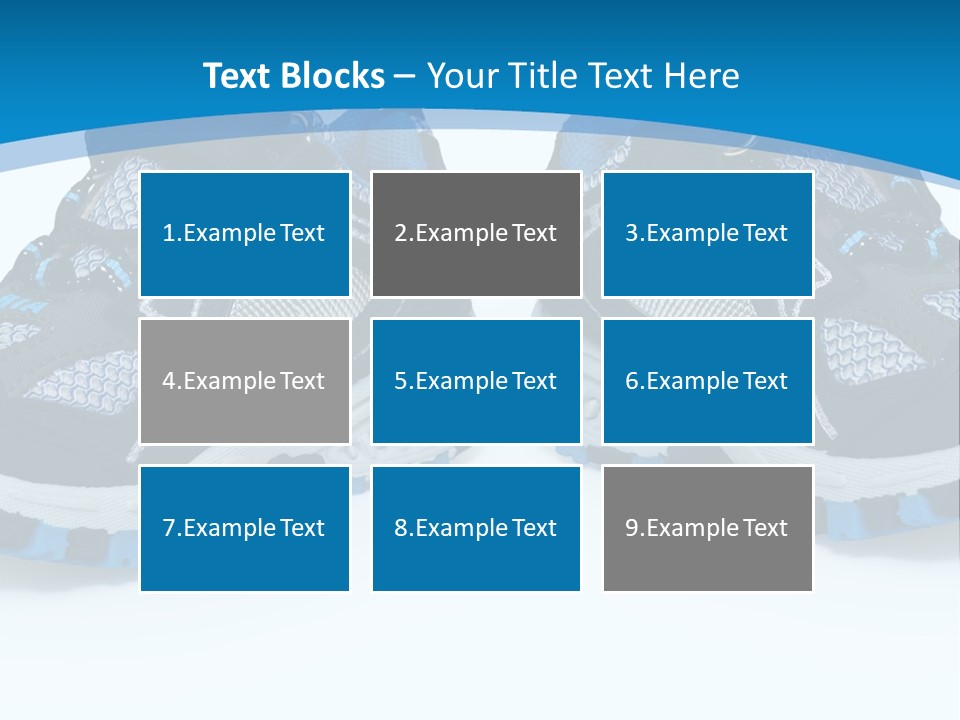 Modern Style Sneakers PowerPoint Template