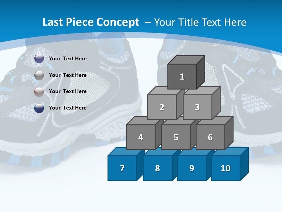 Modern Style Sneakers PowerPoint Template