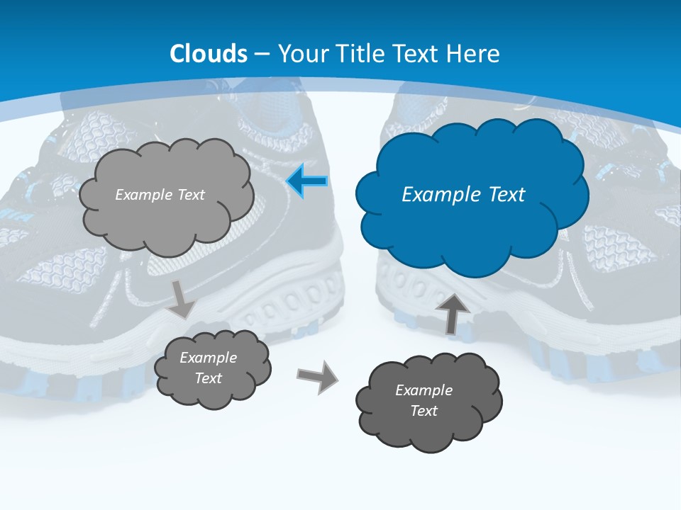 Modern Style Sneakers PowerPoint Template