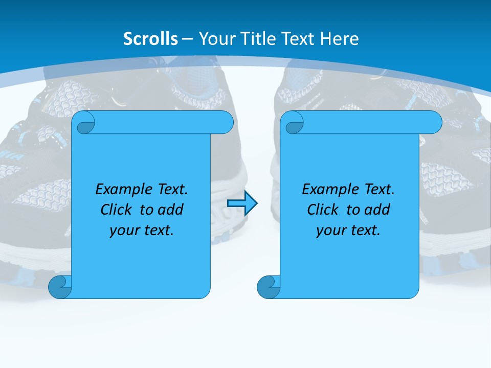 Modern Style Sneakers PowerPoint Template