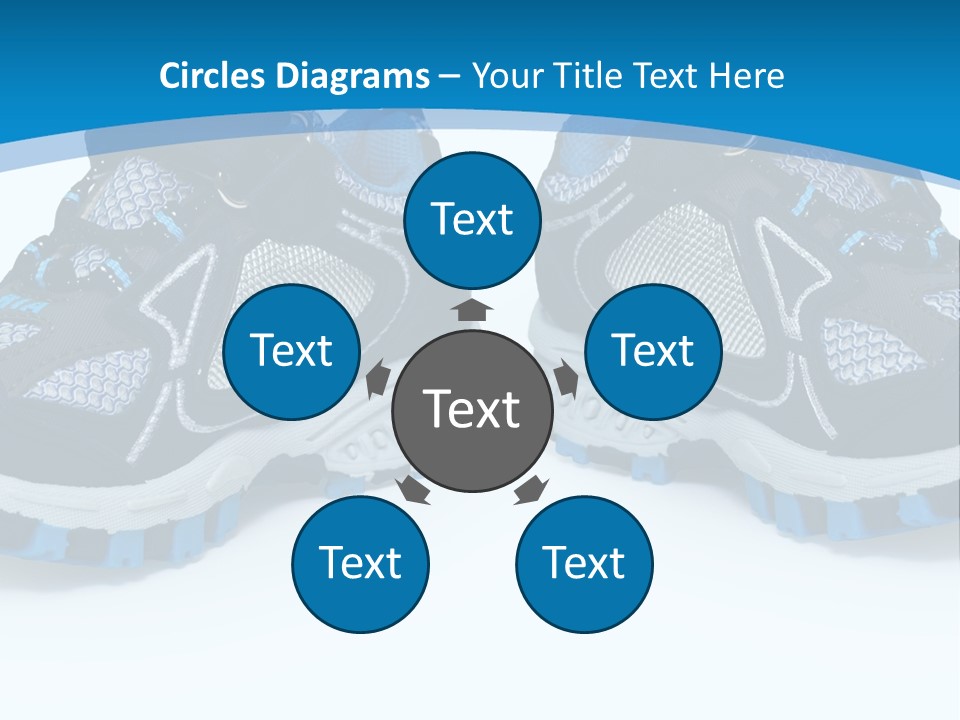 Modern Style Sneakers PowerPoint Template