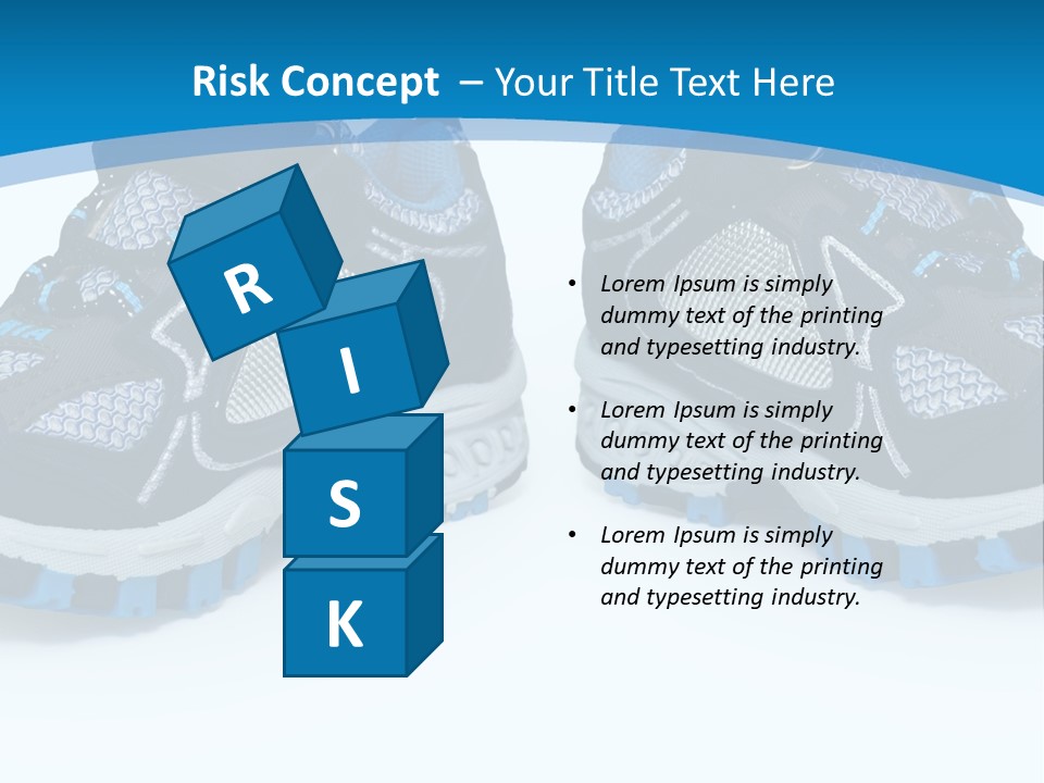 Modern Style Sneakers PowerPoint Template