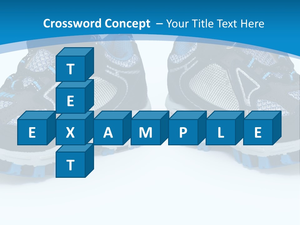 Modern Style Sneakers PowerPoint Template