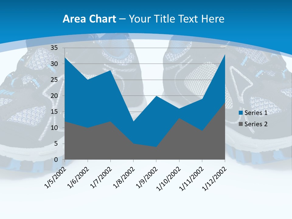 Modern Style Sneakers PowerPoint Template