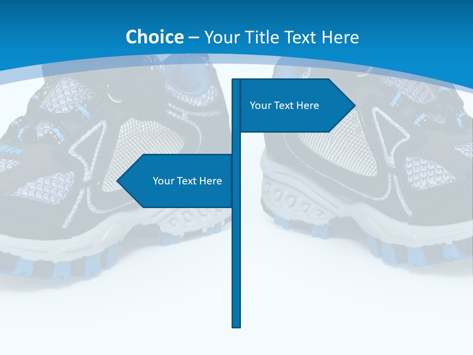 Modern Style Sneakers PowerPoint Template