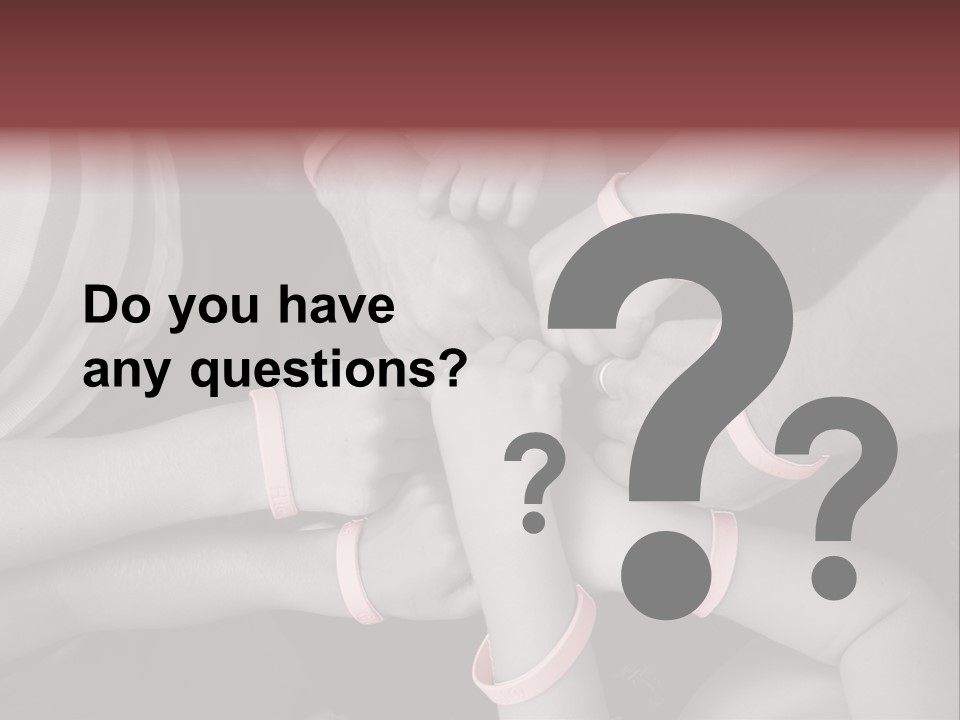 Prayer Unity Surgery PowerPoint Template