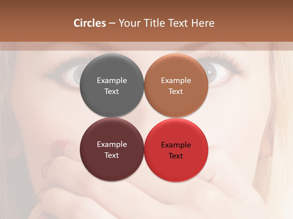 Hearsay Sound Amazed PowerPoint Template