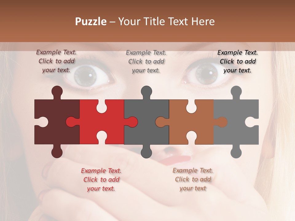 Hearsay Sound Amazed PowerPoint Template