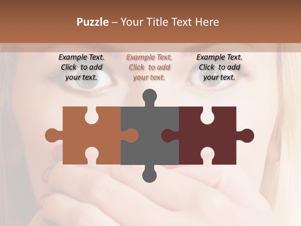 Hearsay Sound Amazed PowerPoint Template