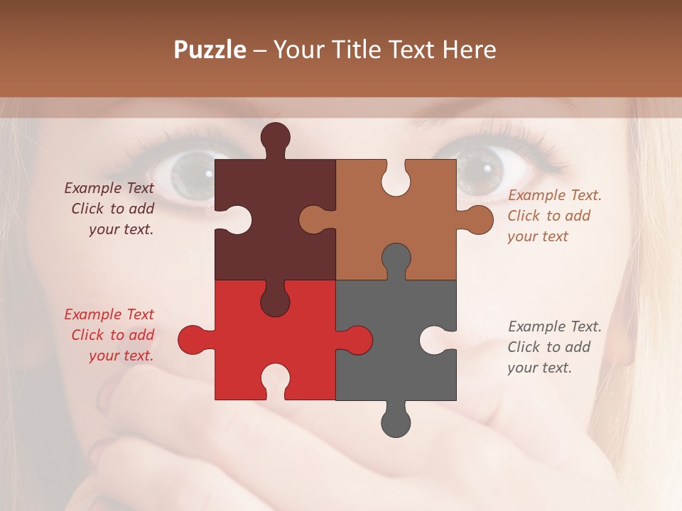 Hearsay Sound Amazed PowerPoint Template