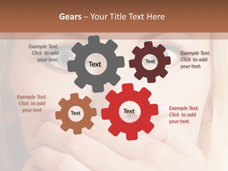 Hearsay Sound Amazed PowerPoint Template