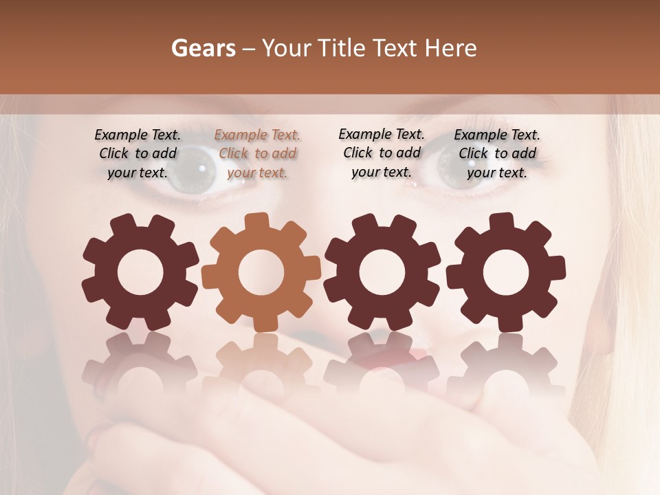 Hearsay Sound Amazed PowerPoint Template