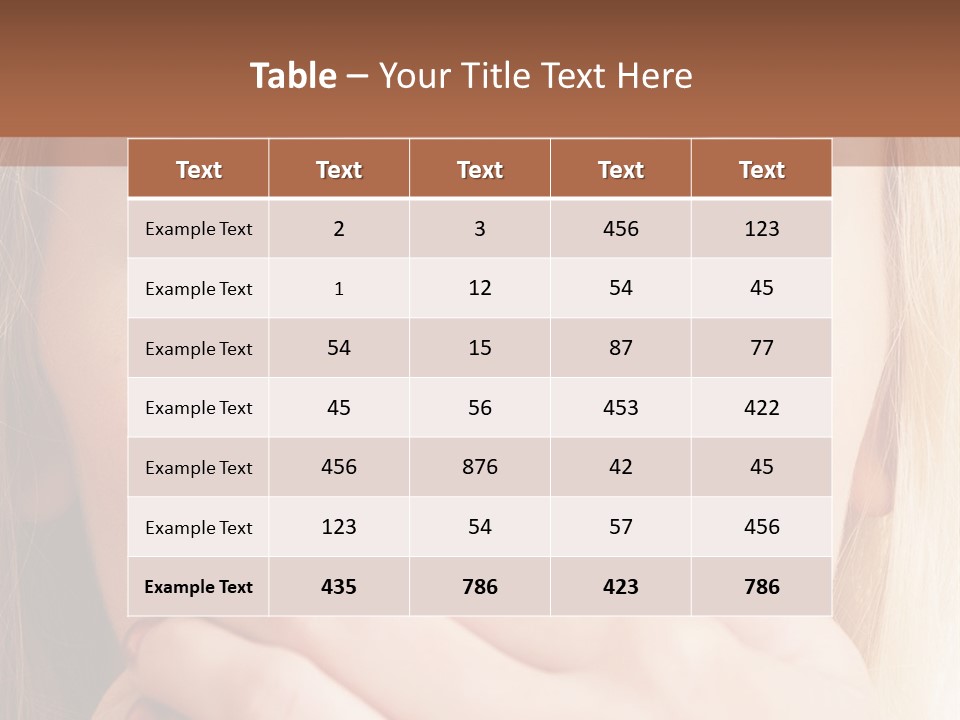 Hearsay Sound Amazed PowerPoint Template