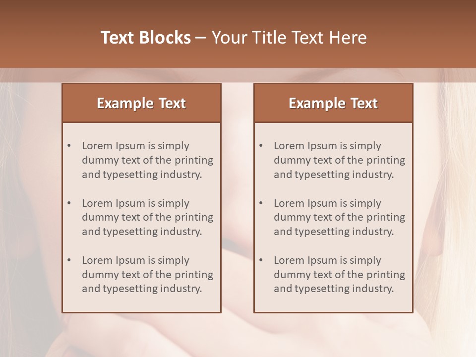 Hearsay Sound Amazed PowerPoint Template