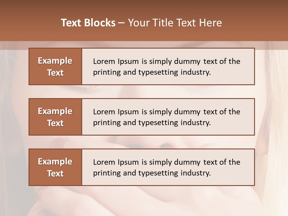 Hearsay Sound Amazed PowerPoint Template
