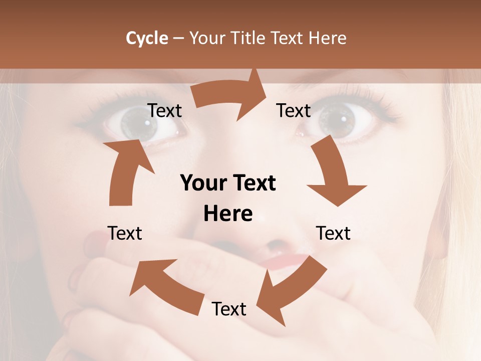 Hearsay Sound Amazed PowerPoint Template