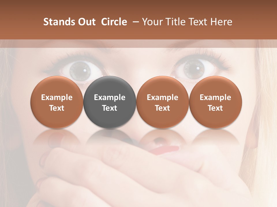 Hearsay Sound Amazed PowerPoint Template