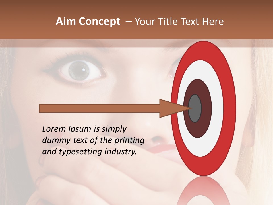 Hearsay Sound Amazed PowerPoint Template