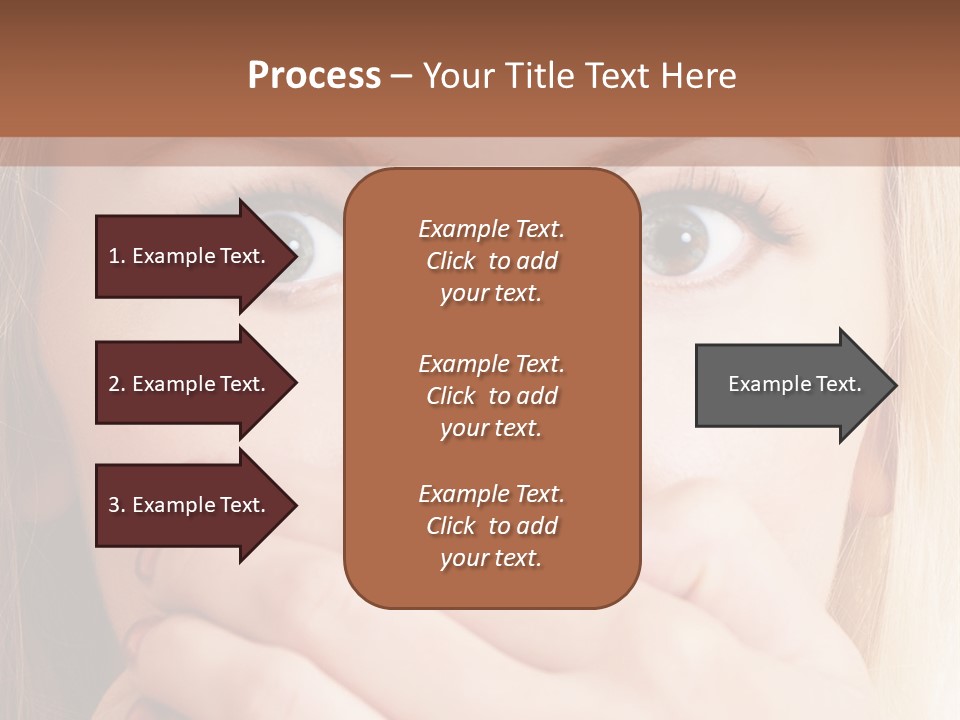 Hearsay Sound Amazed PowerPoint Template