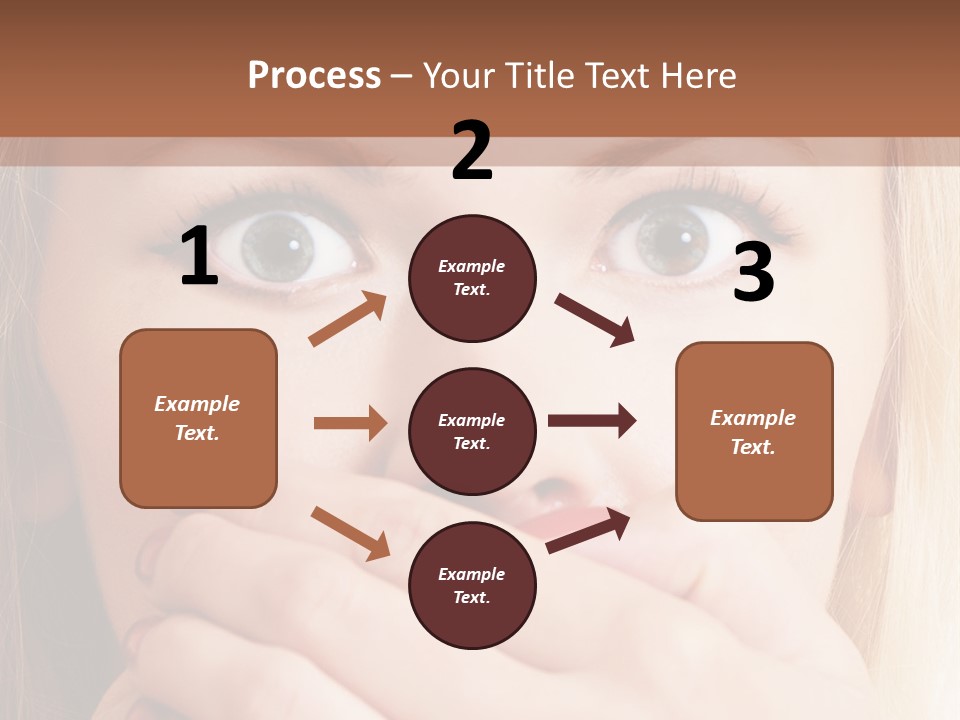 Hearsay Sound Amazed PowerPoint Template