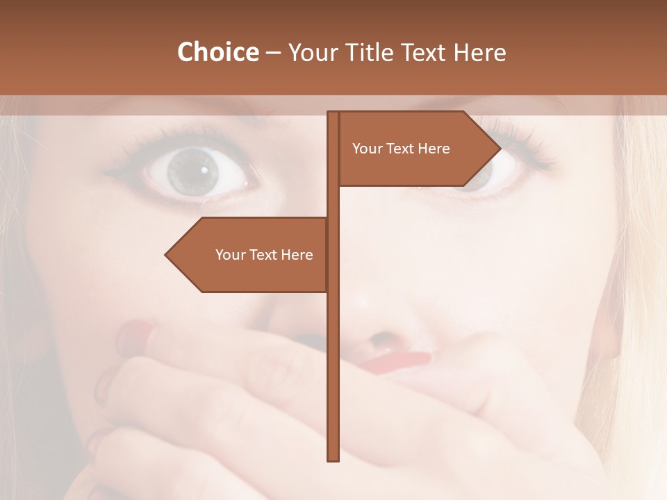 Hearsay Sound Amazed PowerPoint Template